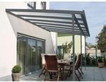 Gutta Terrassen&uuml;berdachung Bausatz Anthrazit 546 cm x 306 cm