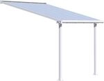 Palram - Canopia Olympia 3 x 3.1 Terrassen&uuml;berdachung Wei&szlig; klar