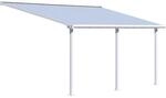 Palram - Canopia Olympia 3 x 6.1 Terrassen&uuml;berdachung Wei&szlig; klar