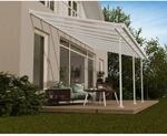 Palram - Canopia Terrassen&uuml;berdachung Feria Wei&szlig; 3x6.10