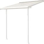 Palram Terrassendach Sierra 230 cm x 230 cm Wei&szlig;