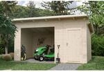 Skan Holz Holz-Gartenhaus Unterstand Knut Natur 430 cm x 250 cm