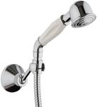 PaulGurkes Brausegarnitur Retro Nostalgie Handbrausen Set Duschkopf Schlauch