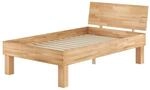 Erst-Holz Hohes Seniorenbett 120 x 220 cm Einzelbett in &Uuml;berl&auml;nge Buche Massiv