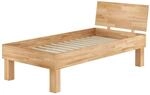 Erst-Holz Hohes Seniorenbett 100 x 200 cm Extra Stabil Buche Massivholz Modell...