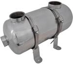 vidaXL Pool W&auml;rmetauscher 355 x 134 mm 40 kW 90868