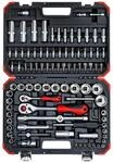 Gedore Steckschl&uuml;ssel-Satz 6,3 mm (1/4 Zoll) und 12,5 mm (1/2 Zoll) 94-teilig