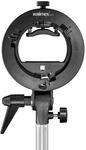 Walimex Pro Universal Systemblitzhalter S-Type 25-52,8Mm F&uuml;r Systemblitz Softbox
