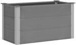 vidaXL Garten-Hochbeet WPC 100 x 50 x 54 cm Grau 43603