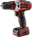 Einhell 12 V Akku-Bohrschrauber TE-CD 12/1 Li inkl. 2 Ah Akku