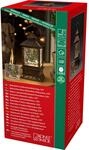 Konstsmide LED Schneelaterne Weihnachtsmarkt 1 LED Warmwei&szlig;