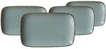 Ritzenhoff & Breker Casa Platte 24 x 15,5 cm 4er Set Blau