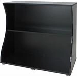 Fluval Aquariumunterschrank Flex 123, Schwarz offen