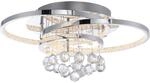 Paul Neuhaus LED-Deckenleuchte Rotazo Chrom 45 x 33 cm