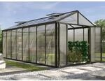 Vitavia Gew&auml;chshaus Zeus Comfort 15700 Schwarz 15,7 m&sup2;