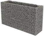vidaXL Gabionen-Hochbeet Stahl 180x50x100 cm 595135