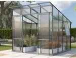 Vitavia Gew&auml;chshaus Playa 7600 Schwarz 7,6 m&sup2; inkl. Fundament