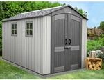 Lifetime Kunststoff-Gartenhaus Terra Satteldach 204 cm x 344 cm m&sup2;