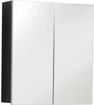 Trendteam Spiegelschrank LineSkinBD Rauchsilber 60 cm