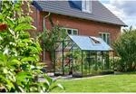 Halls Gew&auml;chshaus Qube QUBE 6 Schwarz 6,4 m&sup2;