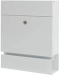 MEFA Briefkasten Serenade 163 Wei&szlig; 47,6 cm x 37,1 cm x 11,5 cm