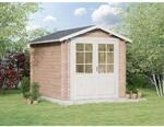 Alpholz Gartenhaus Bremen-28 B Satteldach Unbehandelt 270 cm x 340 cm