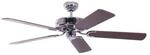 Pepeo Deckenventilator Potkuri Stahl - Mahagoni 132 cm mit Zugkette