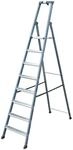 Krause SePro Stufen-Steh-Leiter eloxiert 8 Stufen