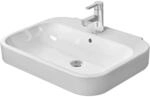 Duravit Waschbecken Happy D.2 65 cm Wei&szlig; mit &Uuml;berlauf 1 Hahnloch