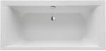 Ottofond Badewanne Rosa 200 cm x 90 cm Wei&szlig;