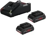 Bosch Professional Akku-Starterset mit 2x ProCore 18 V 4 Ah Akku & Ladeger&auml;t...