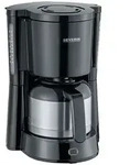 Severin Kaffeemaschine KA 4835 Schwarz-Edelstahl Thermokanne