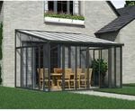 Palram - Canopia SanRemo 4 x 4.25 Wintergarten Anthrazit