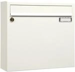 MEFA Briefkasten Sonate 131 Wei&szlig; 33 cm x 37 cm x 10,8 cm