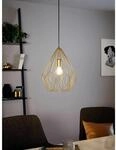 Eglo H&auml;ngeleuchte Carlton 1-flammig Goldfarben E27 60 W
