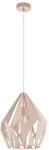 Eglo Pendelleuchte Carlton-P Apricot &Oslash; 31 cm x 150 cm 1-flammig