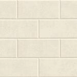 Bricoflor Mauer Tapete in Creme Wei&szlig; Moderne Steinoptik Tapete mit 3D Effekt