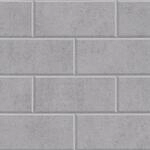 Bricoflor Moderne Steintapete in Grau Ideal f&uuml;r Badezimmer und Flur Graue