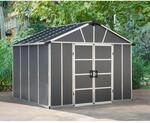 Palram - Canopia Kunststoff-Gartenhaus Yukon 3.3 x 2.7 Satteldach