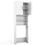 Vicco Waschmaschinenschrank Wei&szlig; 64 x 190 cm