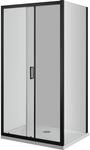 Sanotechnik Seitenwand Elite F80B Schwarz