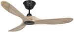 CASAFAN Energiespar Deckenventilator mit Fernbedienung Eco Genuino Matt Schwarz -