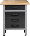 Ondis24 Werkbank Bernd 60 cm H85 4 Schieber Werkstatteinrichtung