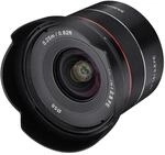 Samyang Objektiv Af 18 Mm F2.8 Fe Vollformat Aps-C Sony E-Mount Alpha A9 A7 Usw.