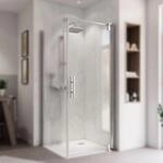 Breuer Dreht&uuml;r rechts Europa Design Chrom Klarglas inkl. CER+ 90 cm