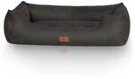Knuffelwuff Hundebett Dreamline Velours &Uuml;bergr&ouml;&szlig;e XXXL 155 x 105cm Schwarz