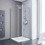Schulte ExpressPlus Set Duschkabine mit Dreht&uuml;r AlexaStyle2.0 mit DW 192x90cm