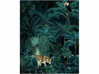 Komar Vliesfototapete Jungle Night 200 cm x 250 cm