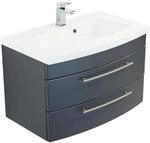 Posseik Waschplatz Luna 82 cm Anthrazit Seidenglanz