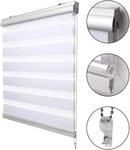 Sol Royal SolDecor DK9 Doppelrollo mit Kassette 120x220cm Wei&szlig;